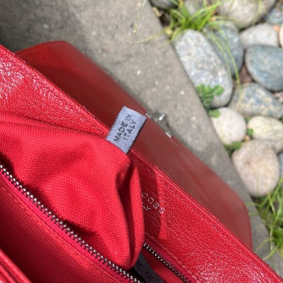 MARC JACOBS  THE LARGE SINGLE red purse . AUTHENTIC BNWT - Picture 9 of 11